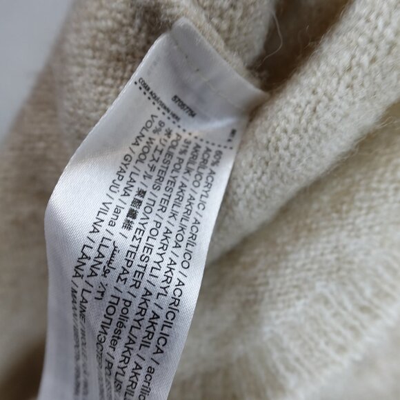 Mango Round Neck Knitted Top Ribbed Sleeveless Tank - Picture 5 of 7